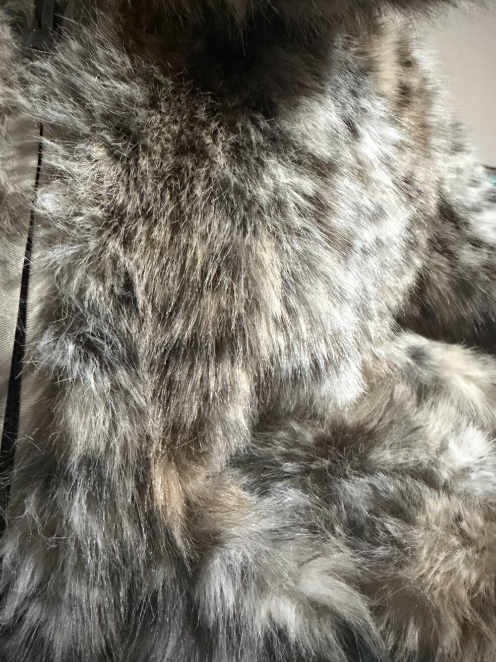 AFRM Bambi Print Faux Fur Jacket NWT - Size S - Picture 4 of 8